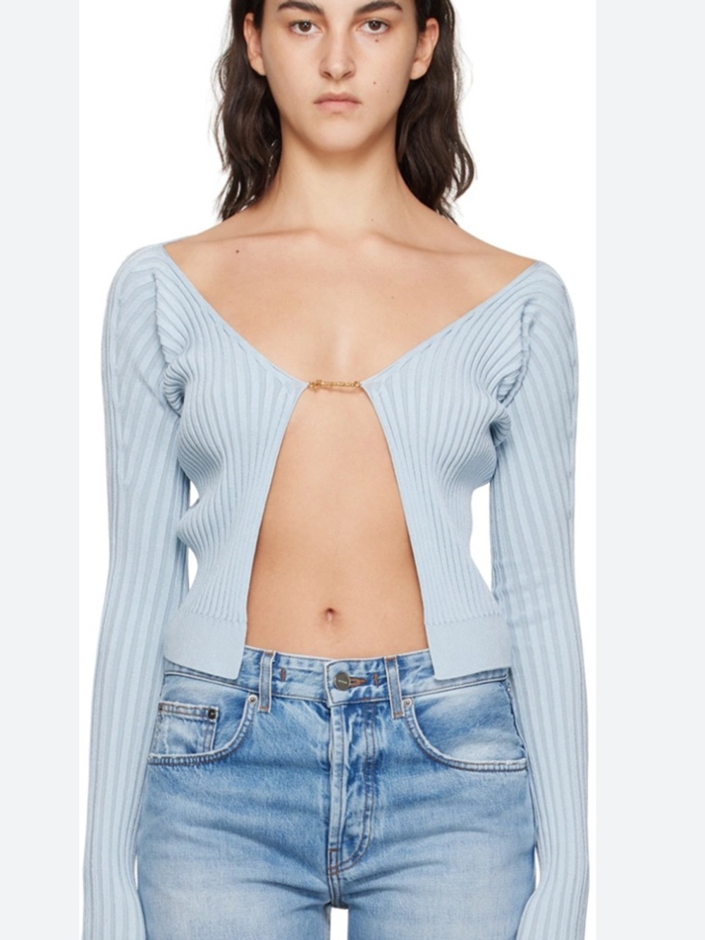 Jacquemus Le Chou Chou Cardigan light Blue